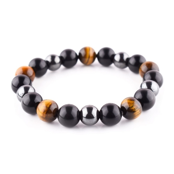 Triple Protection Bracelet - For Protection - Bring Luck And Prosperity, Unisex - Picture 2 of 5